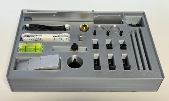 ruolo lasermatic cassetta degli attrezzi by nido hobbistico utensili organizzatori laser 3d print model - Mito3D