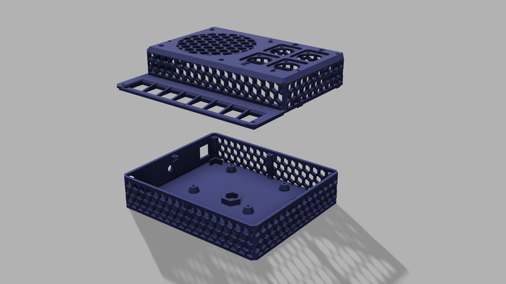 pixlite 16 rango mk2 controlador caja by modular cartografía pasatiempo bricolaje diy electrónica led recinto ledcontroller alcance advatek 3d print model - Mito3D