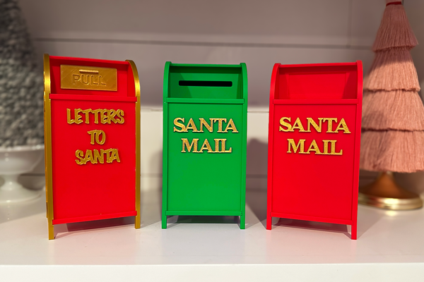 cartas to papai noel enviar caixa by dfreshkremer casa decoração natal pla 3d print model - Mito3D