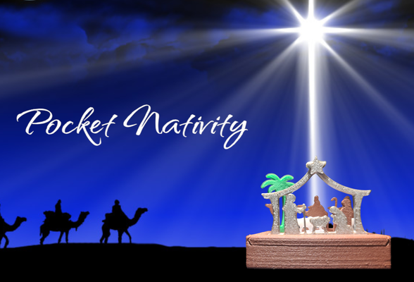 pocket nativity by tom fullen - switch miniatures christmas jesus scene xmas decor tiny religion mini contest 3d print model - Mito3D