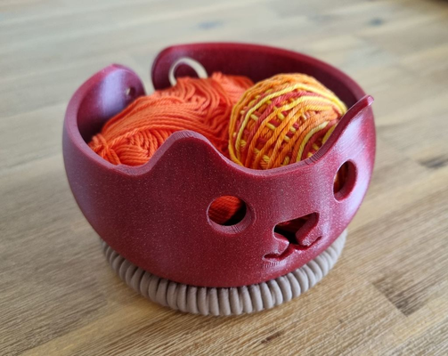 iplik çanak yavru kedi by neosiyah hobi kendin yap 3d print model - Mito3D