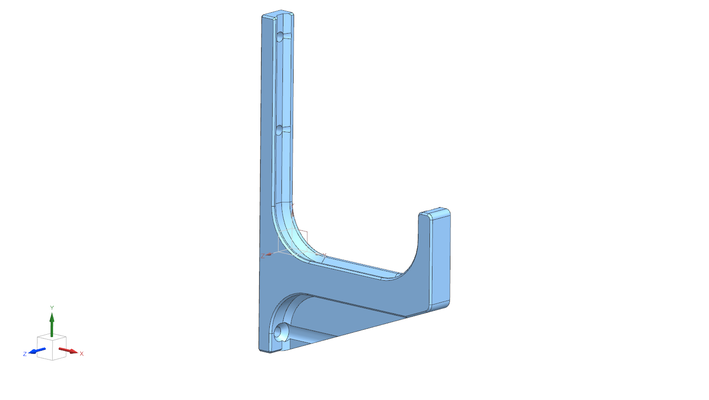 shelf hook by opermiakov31 household house models 3d print model - Mito3D