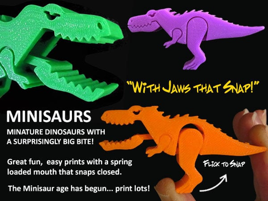 miniaur kelepçe mit r ckenstachel by catharsis69 minyatürler hayvanlar eğlence klips kulp destek çivi dino dinozor dinoklip çocuklar oyuncaklar 3d print model - Mito3D