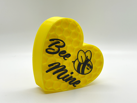 bee valentines box by cmdesigns household festivities gift love valentine valentinesday giftbox valentinesdaygifts 3d print model - Mito3D