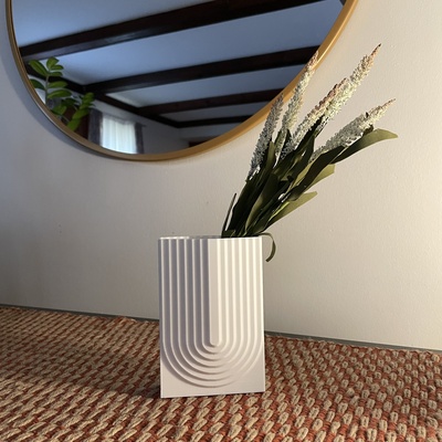 modern vazo 001 by cmdesigns ev halkı dekor ilkbahar çiçekler 3d print model - Mito3D