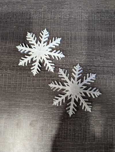 fiocco neve natale ornamento by jmdirk domestico arredamento 3d print model - Mito3D