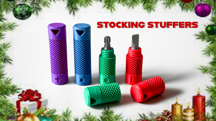 mini screwdrivers by dfreshkremer tools hand screwdriver screw driver christmas stocking stuffer santa gift tool handtools 3d print model - Mito3D