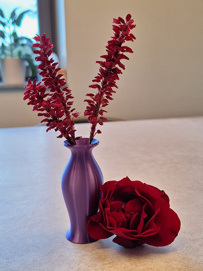 gebogen vase by just3dprint mulan vb kunst modelle 3d print model - Mito3D