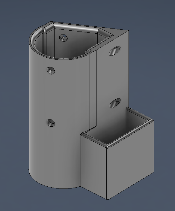 cgo800s pil doluyor istasyon duvar binmek by n3d do hobi kendin yap araçlar cgo 800 cgo800 ebike e bike şarj cihazı 3D print model - Mito3D