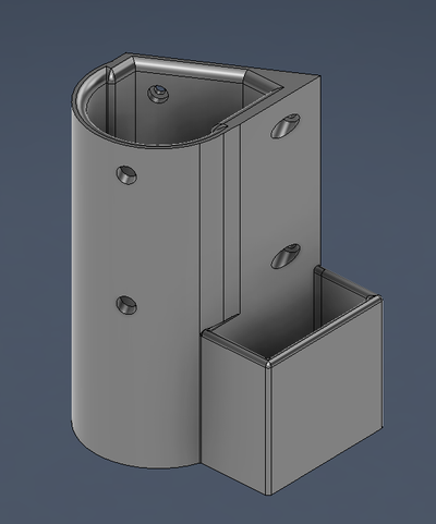 cgo800s pil doluyor istasyon duvar binmek by n3d do hobi kendin yap araçlar cgo 800 cgo800 ebike e bike şarj cihazı 3d print model - Mito3D