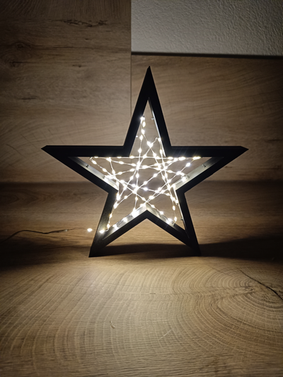 noel star peri ışıklar yeniden karıştırılmış by heyho letsgo sanat modeller weihnachten dekorasyonu ışıkları dekoration 3d print model - Mito3D