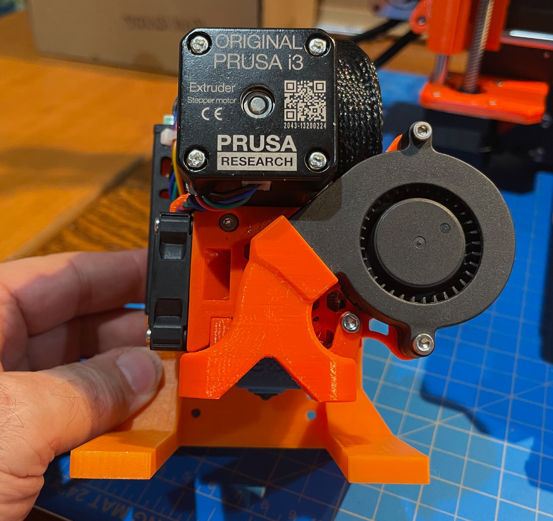 delta-p duct mk3s + remixed by mediaman3d 3d printer parts cooling prusa fan 3D print model - Mito3D