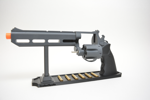oyuncak replica 44 magnum araları açılmak 4 eğirme silindir ateş etmek by hazırlanmış ganimetler sahne cosplays kopya silah tabanca destek kostüm oyunu 3d print model - Mito3D