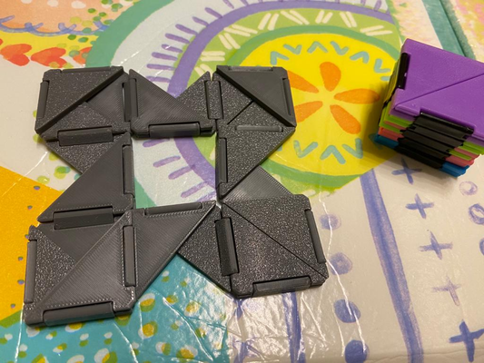 zappeln band by nokiri spielzeuge spiele finger ausbildung lernen spaß unterhaltung befriedigend puzzle lehrreich pädagogoy kind spielzeug 3d print model - Mito3D