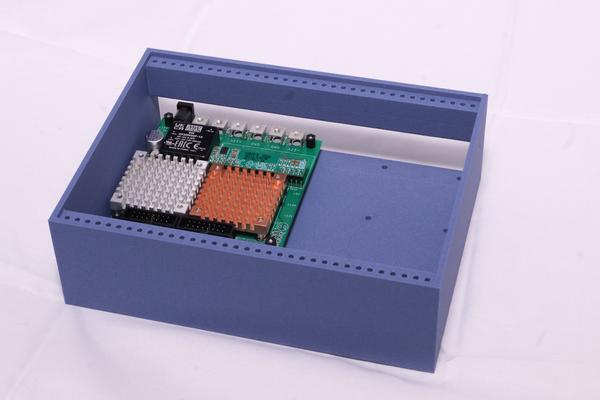 biti workshop tiny rack eurorack synthesizer case 34hp box powered by nolimit hobby & diy music 3d print model - Mito3D