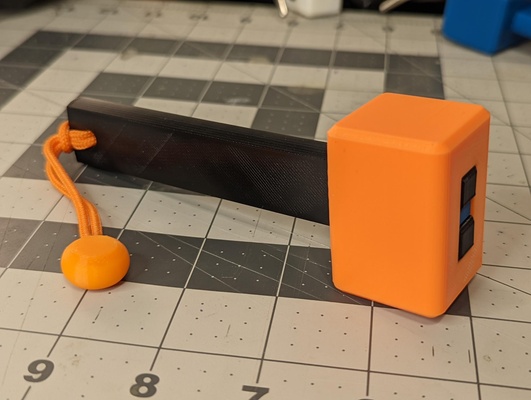 mini mallet by kriswillcode tools tool handy hammer 3d print model - Mito3D