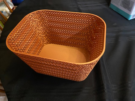 gyroid basket by tomheadley household house models 3d print model - Mito3D