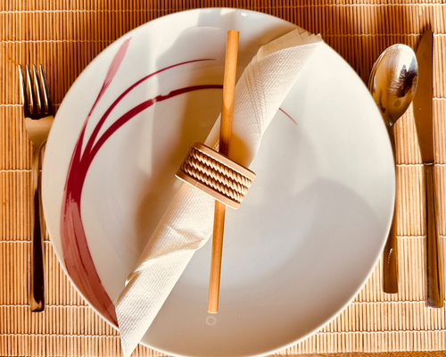 apprécier élégant 3d printed serviette table bague by créolet marco markl ménage décor ronds rond porte serviettes décoration décoratif dîner dinner vaisselle 3d print model - Mito3D
