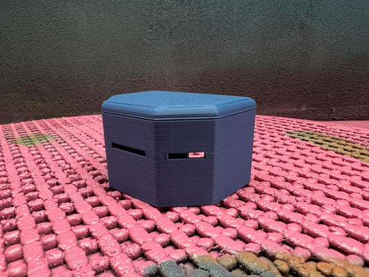 pillola scatola bunker miniatura modello by kasparino miniature architettura portapillole esercito militare giochi gioco guerra battaglia giocattolo bambu stampa stampante x1c ams p1p x1e p1s a1 pla petg diorama giochi 3d print model - Mito3D