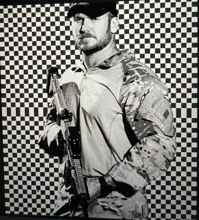 chris kyle fucina cappelli by shawn standridge arte 2d americano cecchino 3d filamento pittura america militare 3d print model - Mito3D
