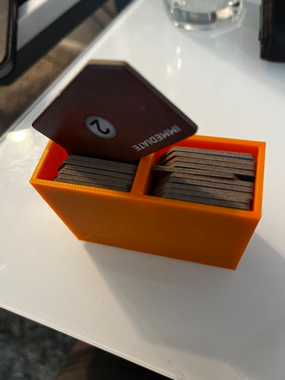 dune uprising - choam contracts card holder no-ix by righteous toys & games board 3d print model - Mito3D