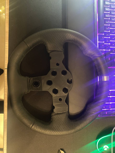 backing game steering wheel by smail9601213 3d printer test models 3d print model - Mito3D
