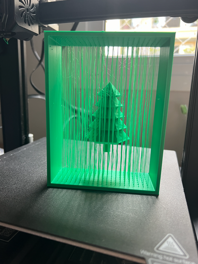 floating christmas tree by seixasben art models stringing 3d print model - Mito3D