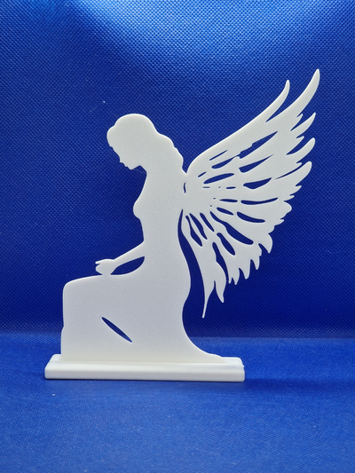 ángel alas by tierra arte modelos navidad angel silueta navidad 3d print model - Mito3D