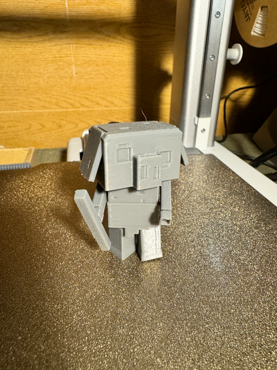 domuz yavrusu minecraft yazdır in yer by joescalon oyuncaklar oyunlar karakterler efsaneler 3d print model - Mito3D