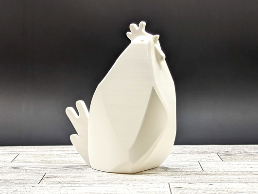 chicken coin bank remixed by ken mills household decor 3d print model - Mito3D