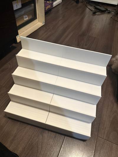 4 level display riser by boba boy tools shelf 3d print model - Mito3D