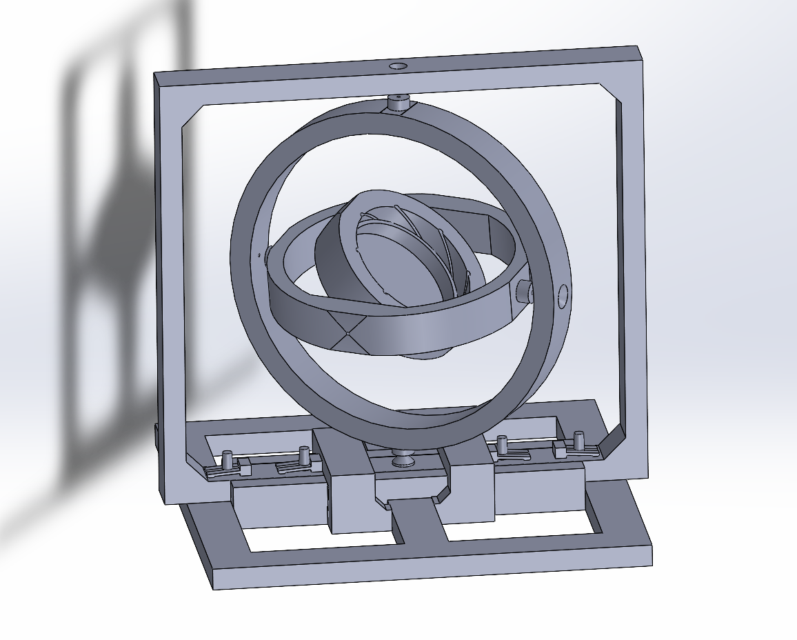 3 axe rotation gyro modèle by gongjiasen loisir diy 3D print model - Mito3D