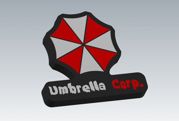 parapluie corp boite lumière by marmel loisir diy électronique société résident mal 3d print model - Mito3D