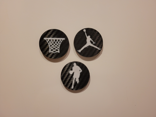 frigo aimants basketball collection by savo3d ménage décor aimant signe panier basket cerceau cerceaux 3d print model - Mito3D