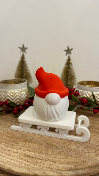 christmas gnome klaus by fijbar household festivities claus chrismas 2023 weinachten 3d print model - Mito3D