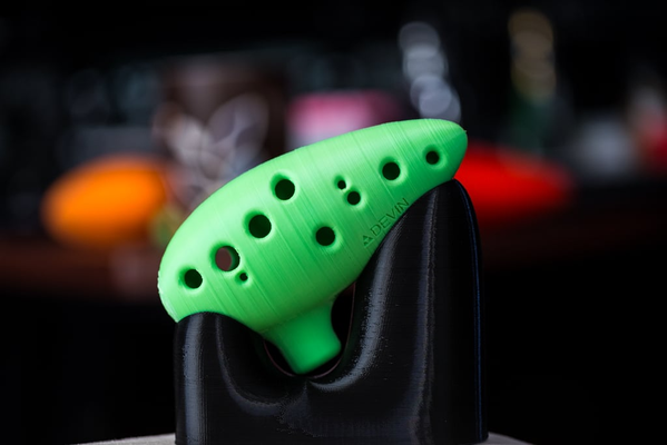 updated 12 hole ocarina remixed by thejjm hobby & diy music 3d print model - Mito3D