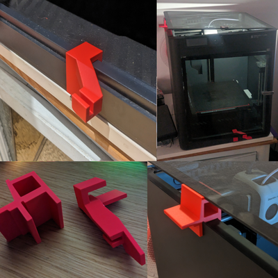 door & props pla prints by pauljf 3d printer accessories 3d print model - Mito3D
