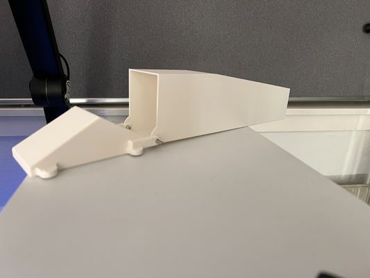 bambulab poop chute closed slide remixed by qlerup 3d printer accessories bambu lab 3d print model - Mito3D
