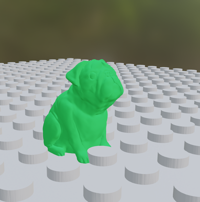 lego buddy dog jo's remixed by andy bro toys & games prusa toy josefprusa josef pug pet fast fastprint play puppy puppies dawg pugs 3d print model - Mito3D