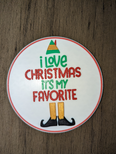 elf - christmas is my favorite by dadpool designs household festivities elfmovie xmas 3d print model - Mito3D