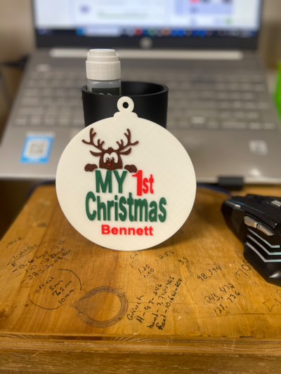 my weihnachten by websters kreationen haushalt dekor ornament urlaub baby 3d print model - Mito3D