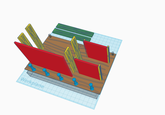 chiave portafoglio tasca cose parete mensola by così passatempo fai 3d print model - Mito3D