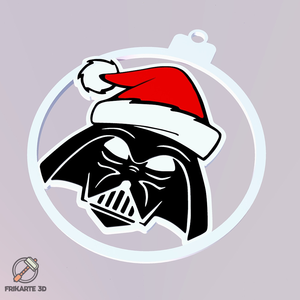 darth vader navidad árbol decoración by frikarte3d casa festividades guerra galaxias decoración navideña decoraciones navidad feliz adornos navideños darth vader galaxias darthvader christmastreeornament starwarsdecoracion darthvadernavidad darthvaderdecoracion 3D print model - Mito3D