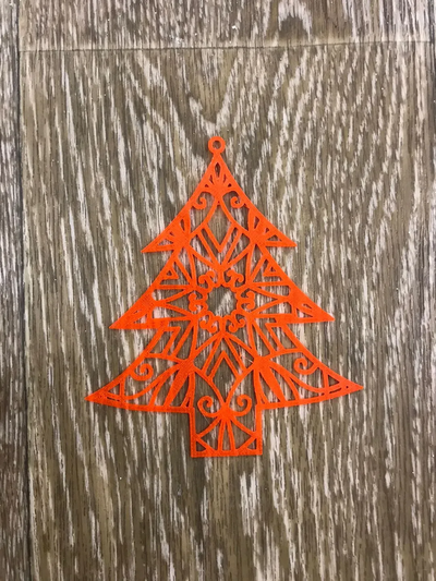 árbol navidad ornamento by dolor casa decoración percha colgador árboles navidad 3d print model - Mito3D
