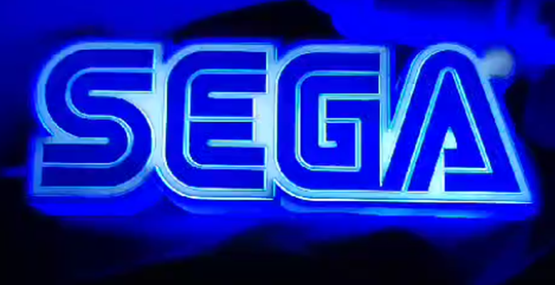 sega logo by kip 3d household decor neon sign video game 3d print model - Mito3D