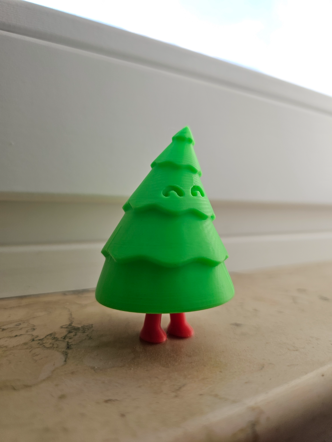 nervoso albero remixato by mercato giocattoli giochi natale saltare primavera santa regalo fastprint veloce stampa remixare rimbalzante 3D print model - Mito3D