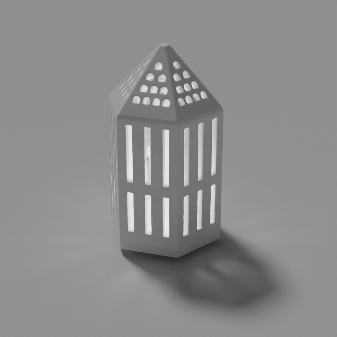 porta candele 1 by angelo caduto domestico arredamento candela titolare supporto 3D print model - Mito3D