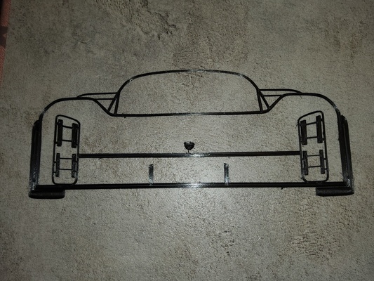 porsche missionx silhouette by dark phoenix art signs & logos car vision future conceptcar 3d print model - Mito3D