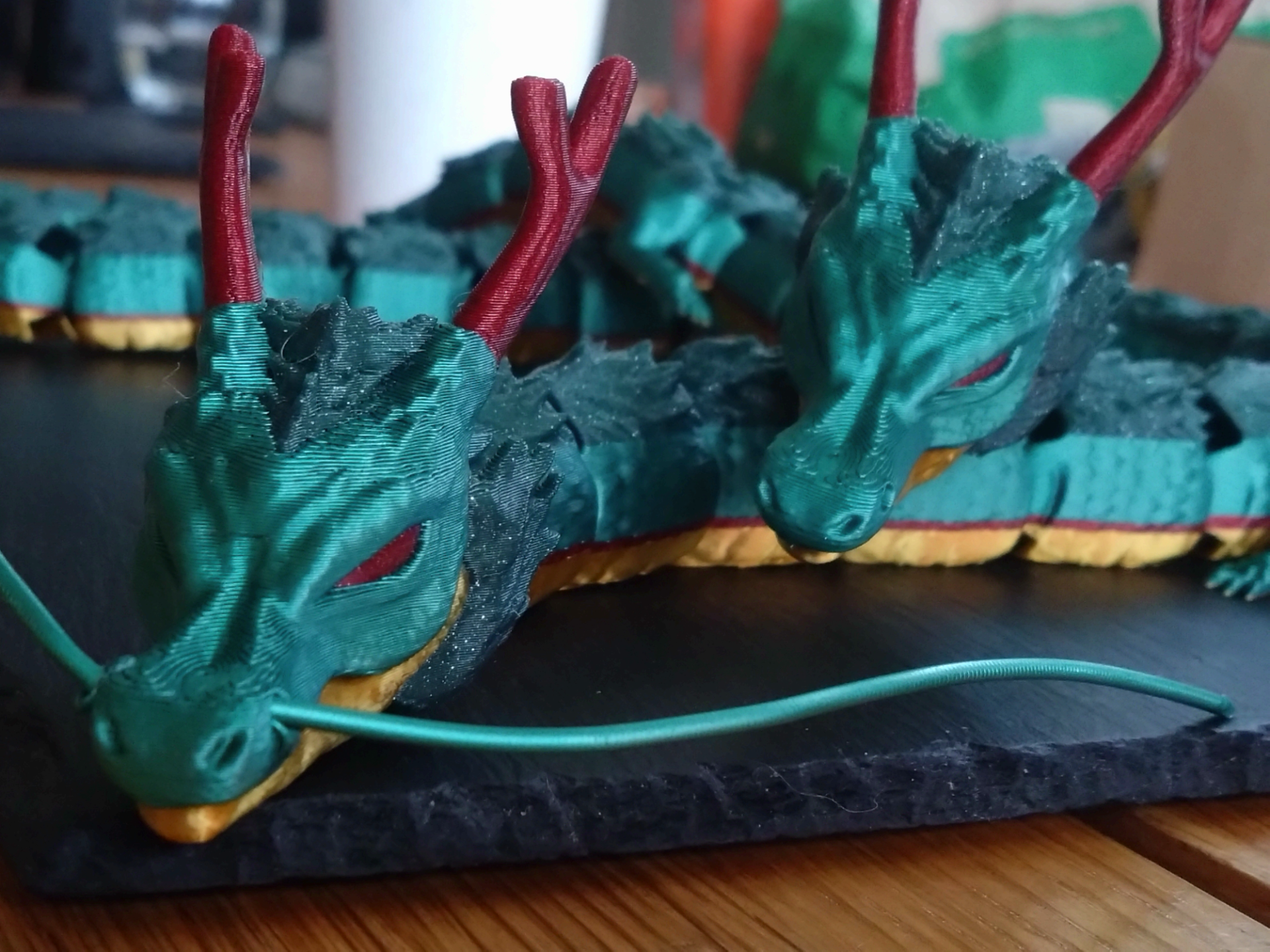 articolato shenron drago giocattolo by zuperbuuworks giocattoli giochi stampa in posto supporti 3D print model - Mito3D