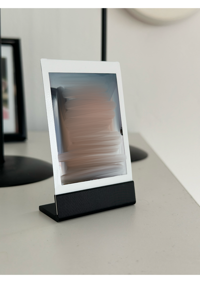 small instax picture stand by danedit household decor fujifilm frame holder decoration polaroid 3d print model - Mito3D
